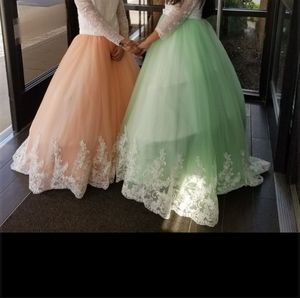 Girls pageant dresses.